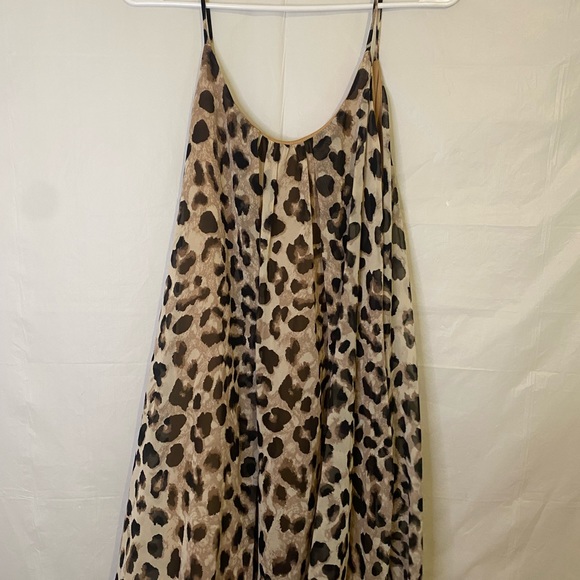 Adrienne town Animal Print Mini Dress - Picture 2 of 5